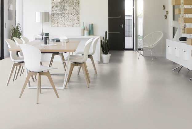 Akustiline PVC Gerflor Taralay Impression Comfort (19dB) 0728 Offwhite hall_2