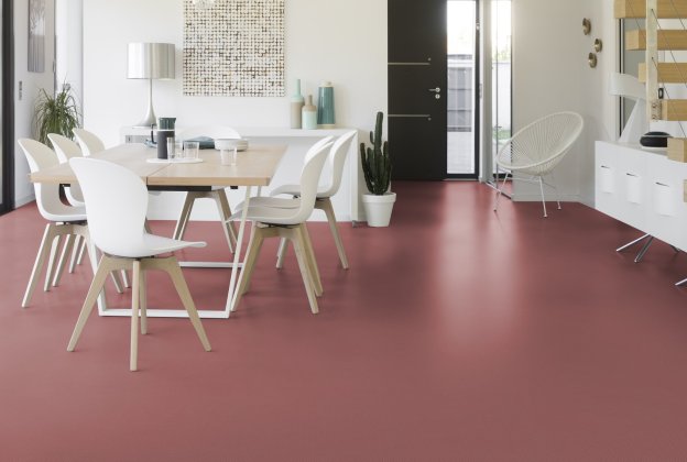 Akustiline PVC Gerflor Taralay Impression Comfort (19dB) 0741 Tomette punane_2