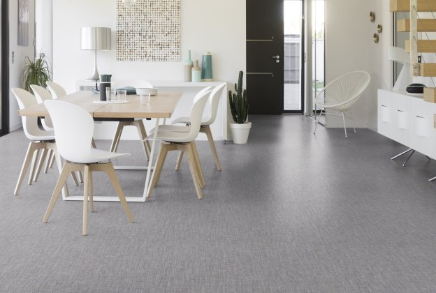 Akustiline PVC, IVC Gerflor Taralay Impression Comfort (19dB) 0771 Grey hall_2