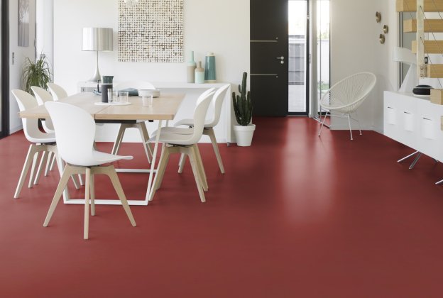 Akustiline PVC Gerflor Taralay Impression Comfort (19dB) 0836 Tomette punane_2