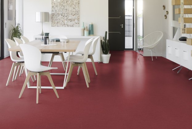 PVC äriruumi Gerflor Mipolam Accord 0448 Bandak punane_2