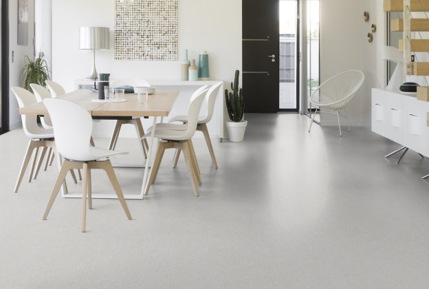 PVC äriruumi Gerflor Mipolam Cosmo 2609 Light Smoke hall_2