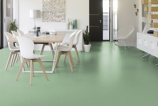 PVC äriruumi Gerflor Mipolam Planet 5417 Foggy Hill roheline_2