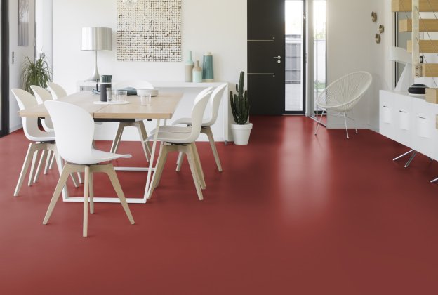 PVC äriruumi Gerflor Mipolam Planet 5475 Intense Ruby punane_2