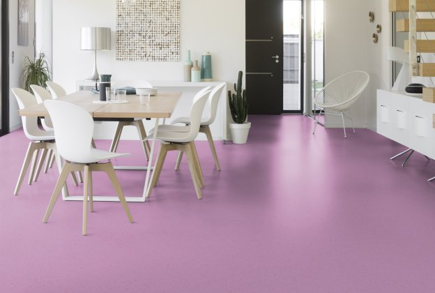 PVC äriruumi Gerflor Mipolam Planet 5482 Sugar Drip lilla_2