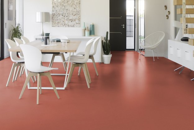 PVC äriruumi Gerflor Mipolam Symbioz 6065 Segesta punane_2