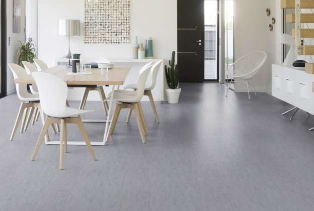 PVC äriruumi Gerflor Mipolam Classic 2 mm plaat 0005 Steel hall_2