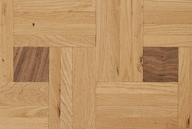 Mosaic parquet Oak and walnut Toscana 4 Rustical 8mm_1