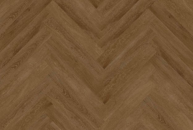 LVT Vinüülparkett Contours 2,5 mm Brienz – Herringbone D5HB76547X pruun_1