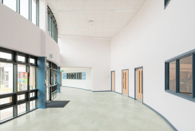 LVT Vinüülparkett ISOCORE Exellence IC55 Klick 8mm Mist – Tile IC5580TL58413 hall_2