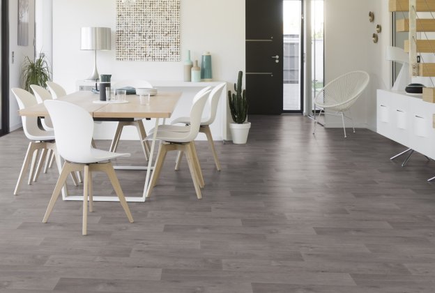 Akustiline PVC Gerflor Taralay Libertex (19dB) 1751 Pure Oak Grey hall_2