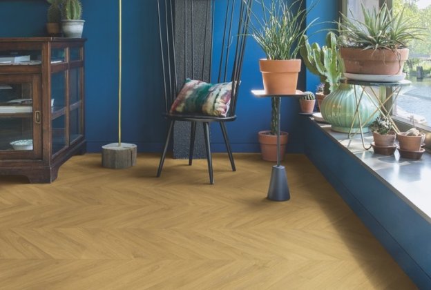 Laminaatparkett Impressive Patterns 8mm, Chevron oak natural IPA4161 pruun_7