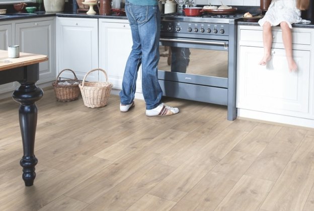 Laminaatparkett Classic 8mm, Havana oak natural with saw cuts  CLM1656 pruun_5