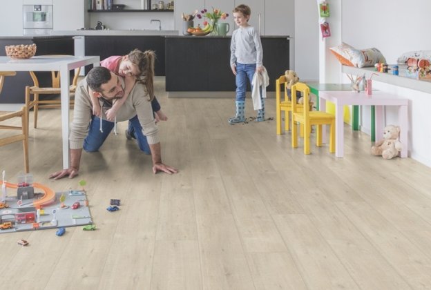 Laminaatparkett Impressive 8mm, Saw cut oak beige IM1857 beeź_3