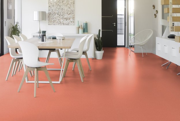 Akustiline PVC Gerflor Taralay Impression Acoustic 1027 Kubes Corail punane_2