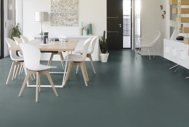 Akustiline PVC Gerflor Taralay Impression Acoustic 1079 Uni Matt Dark Green roheline_2