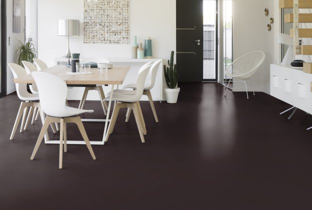 Linoleum Gerflor Lino Art 0074 Burned Siena pruun_2