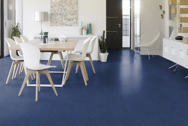 Linoleum Gerflor Marmorette 0028 Dive sinine_2