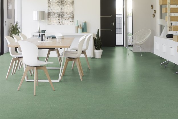 Linoleum Gerflor Marmorette 0043 Leaf Green roheline_2