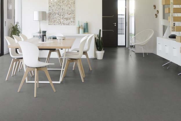 Linoleum Gerflor Marmorette 0054 Concrete Patty hall_2