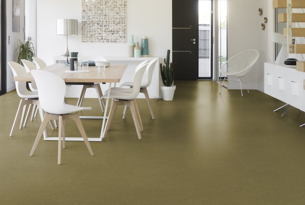 Linoleum Gerflor Marmorette 0138 Khaki roheline_2