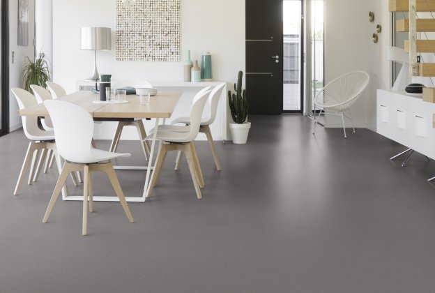 Linoleum Gerflor Acoustic Plus Colorette 0059 Stone Grey tumehall_2