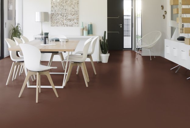Linoleum Gerflor Uni Walton 0060 Deep Brown pruun_2