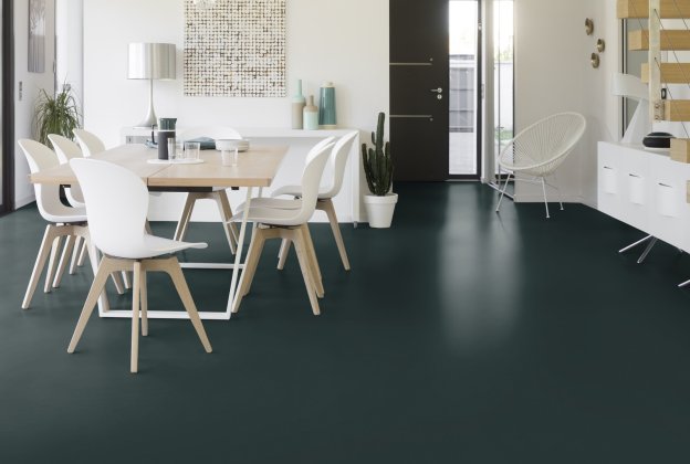 Linoleum Gerflor Uni Walton 0035 Racing Green roheline_2