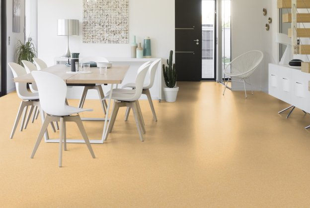 Elektrit hajutav PVC Gerflor Mipolam EL7 4132 Citrine kollane_2