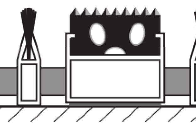 Süvistatav porirest Gapa Topwell 27mm Extra kumm - harjasriba _2
