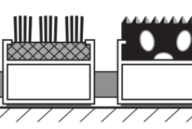 Süvistatav porirest Gapa Topwell 22mm Extra, kumm - harjas_2