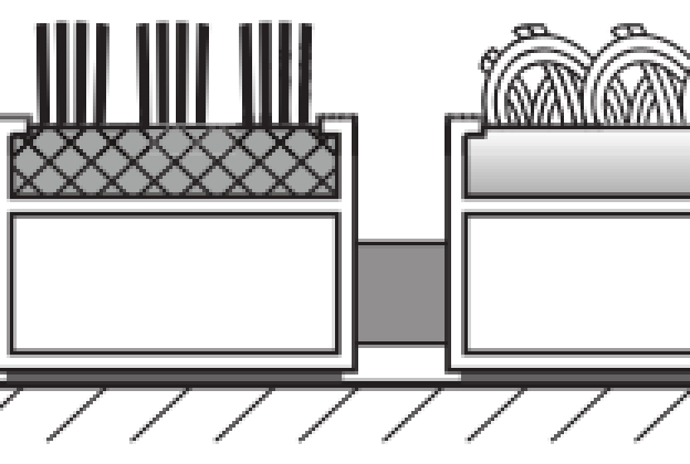 Süvistatav porirest Gapa Topwell 27mm Extra vaip - harjas_2