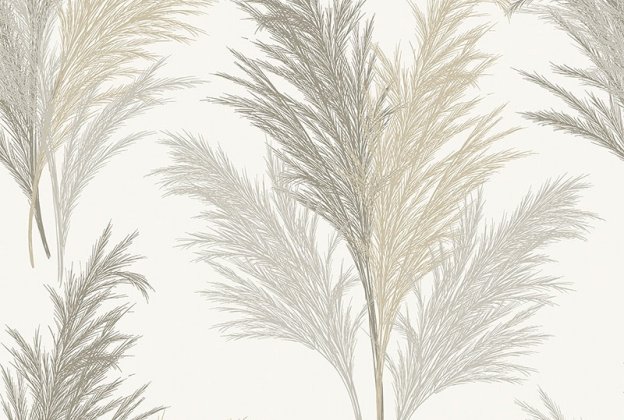 Käsitöötapeet Paper & Ink, Natural Silhouettes, ns50107 kõrrelised valgel taustal _1