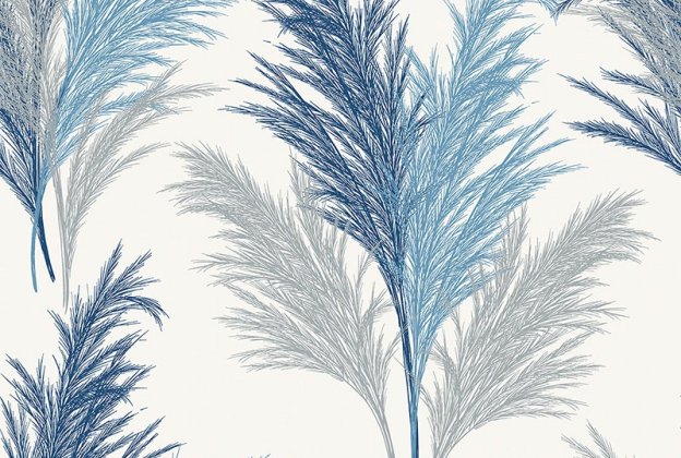 Käsitöötapeet Paper & Ink, Natural Silhouettes, ns50112 kõrrelised valgel taustal  _1
