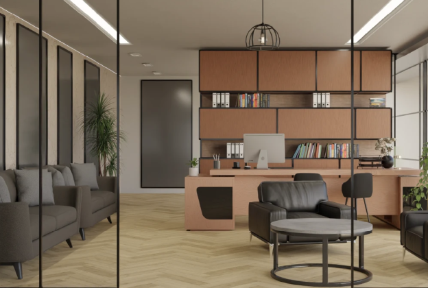 LVT SPC Vinüülparkett Virag, Evolution Italiana Spina, Rovere Naturale SI1150 pruun, kalasaba_2