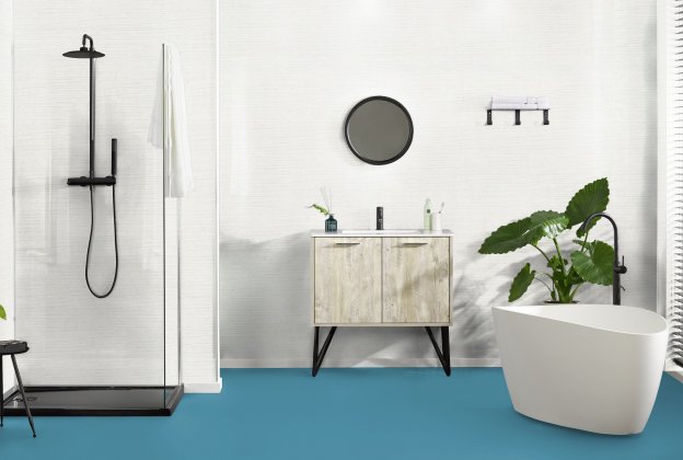 Niiske ruumi PVC Gerflor Shower System "Tarasafe Ultra" 2432 Larimar sinine_2