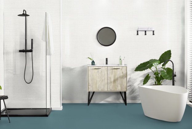 Niiske ruumi PVC Gerflor Shower System "Tarasafe Ultra" 6593 Epidote roheline_2