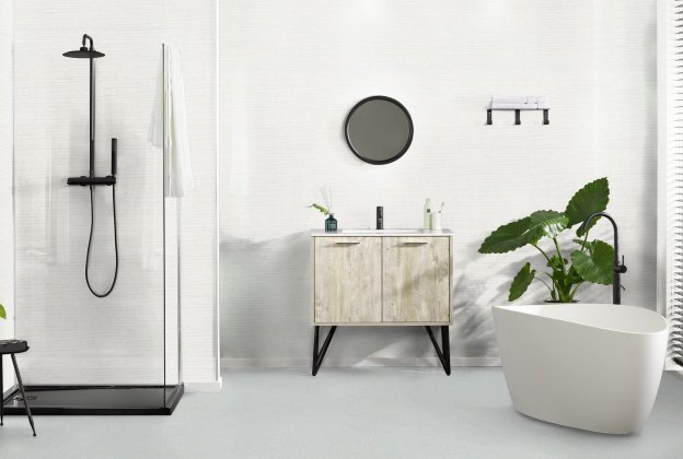 Niiske ruumi PVC Gerflor Shower System "Tarasafe Ultra" 8701 Opal hall_2