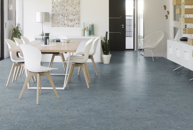 Linoleum Gerflor DLW Linodur 1020 SPRING BLUE sinine_2