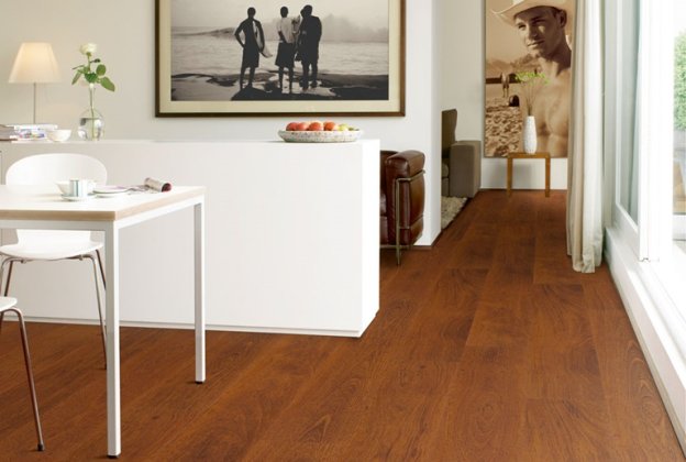 Laminaatparkett Classic 8mm, Merbau CL1599 pruun_3