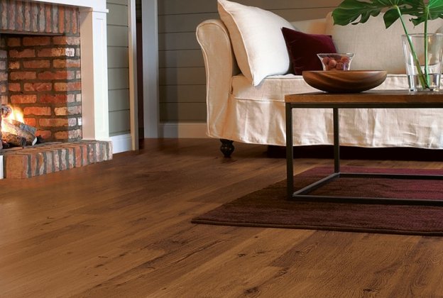 Laminaatparkett Eligna 8mm, Vintage oak dark varnished EL1001 pruun_3