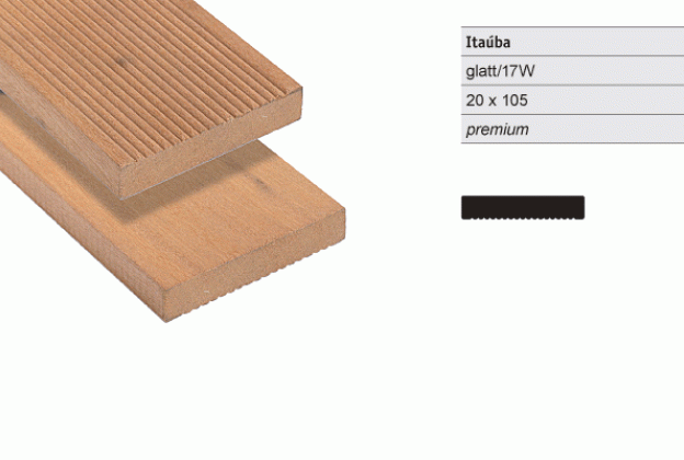 Eksootiline terrassilaud Itauba 20x105_1