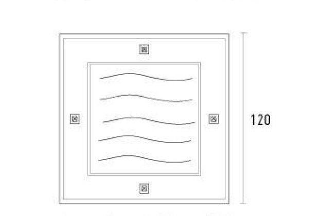Plafoon PL.CARRE2/L _2