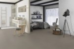 Linoleum Gerflor Lino Art 0554 Concrete Grey hall_2