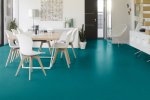 Linoleum Gerflor Acoustic Plus Marmorette 0129 Curacao Petrol sinine/roheline_2