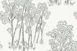 Käsitöötapeet Paper & Ink, Natural Silhouettes, ns50708 sinine / valge  _1