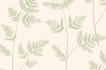 Käsitöötapeet Paper & Ink, Natural Silhouettes, ns52404 valge/ roheline_1