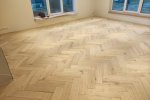 Slatted parquet oak rustic herringbone RM_2