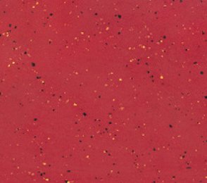 Linoleum 0015 Skinnende rød