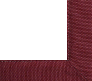 Vaiba ääristus Cotton 32 - red brown punane